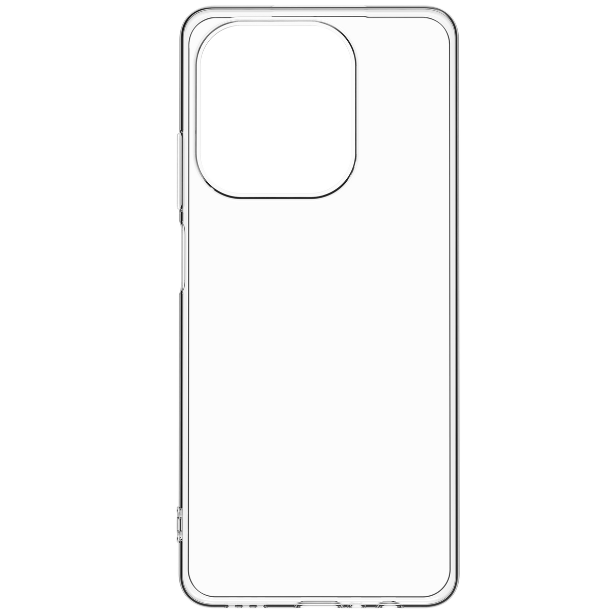 BeHello Case pour Oppo A60 5G - Antichoc - Flexible - Ajustement précis - Transparent