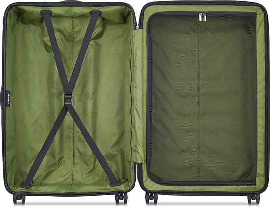 Valise Jeep Extra Large 80 cm extensible, couleur Pecoat Navy