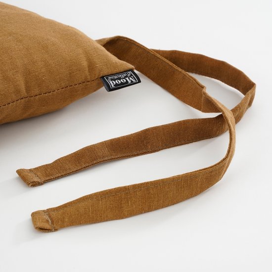 Collection In The Mood Coussin de chaise Paddy - L46 x B46 cm - Coton - Marron