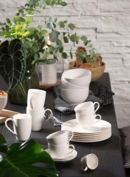 Villeroy & Boch vivo Tasse à café - Porcelaine de qualité supérieure, 130 ml - 11 x 7,7 x 6,9 cm - Blanc