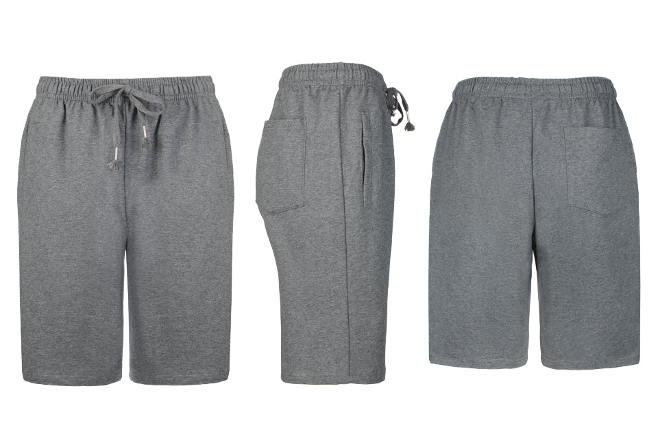 Pantalon de jogging Milanoro - Court - Coupe régulière - Taille XL - Gris foncé
