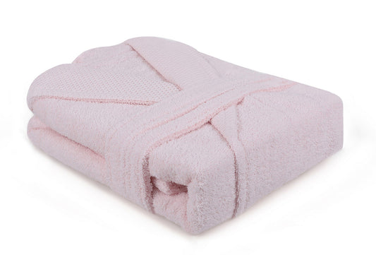 Capa Home peignoir de luxe coton 360 gr/m² - rose - taille M - unisexe