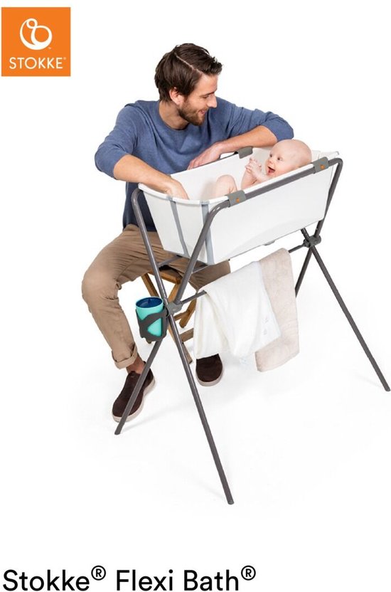 Stokke Flexi Bath Newborn - Baignoire pour bébé - Bleu