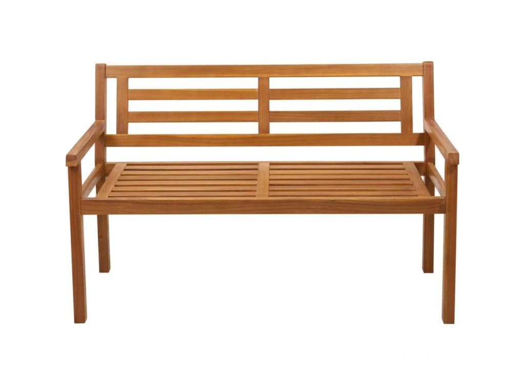 ProGarden Banc de jardin - 120 x 57 x 75 cm - acacia - aspect teck naturel