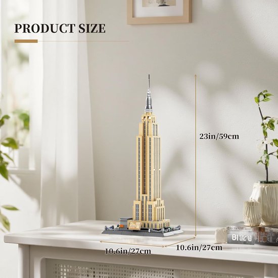 Jeux de construction Wange - Maquette de l'Empire State Building - 5212