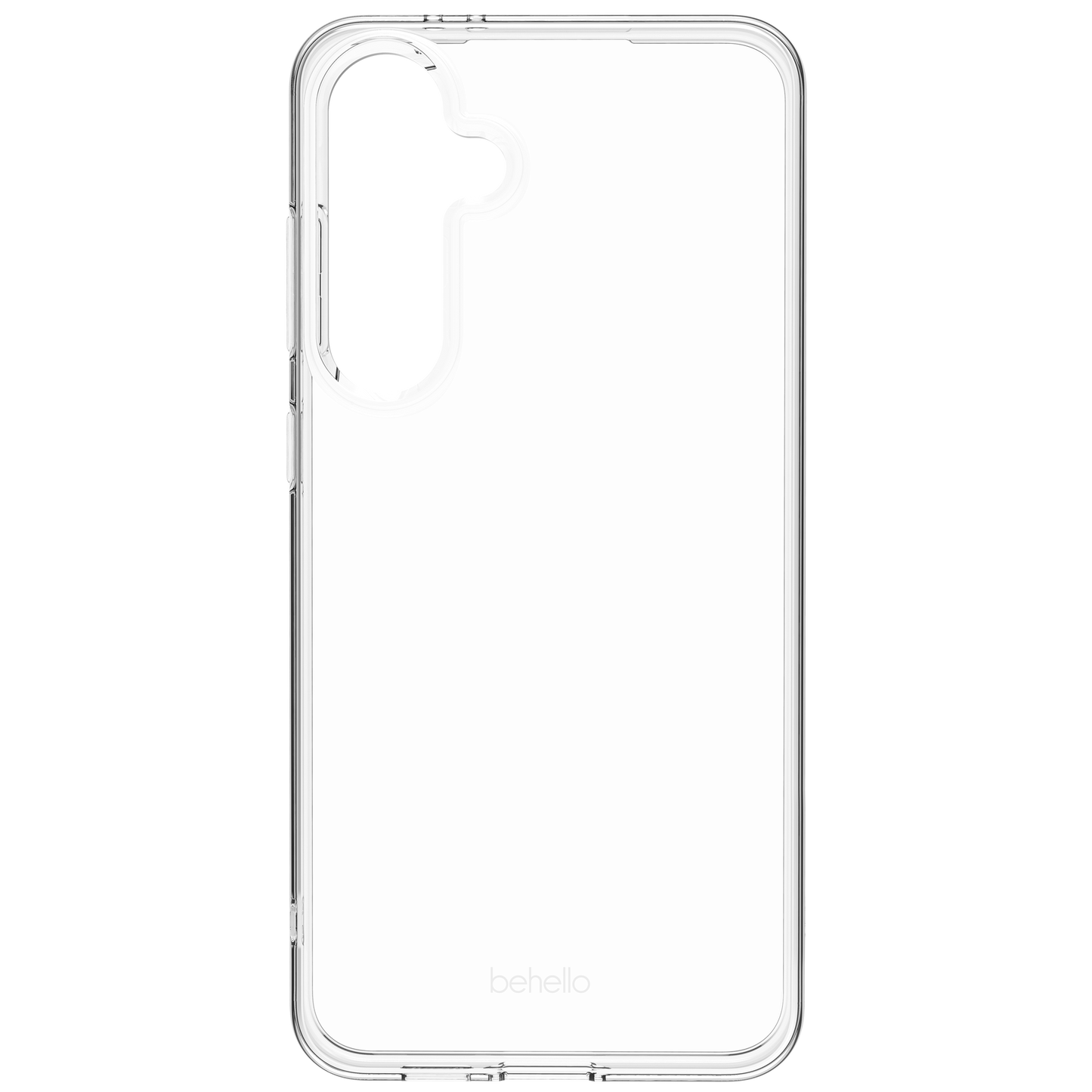 BeHello Phone Case pour Samsung Galaxy S24 FE - Antichoc - Flexible - Ajustement précis - Transparent