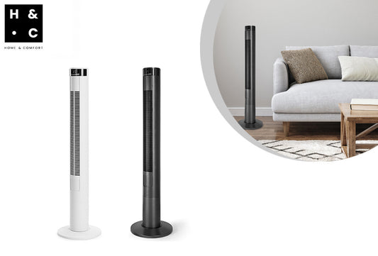 Home & confort Ventilateur de tour à 3 vitesses