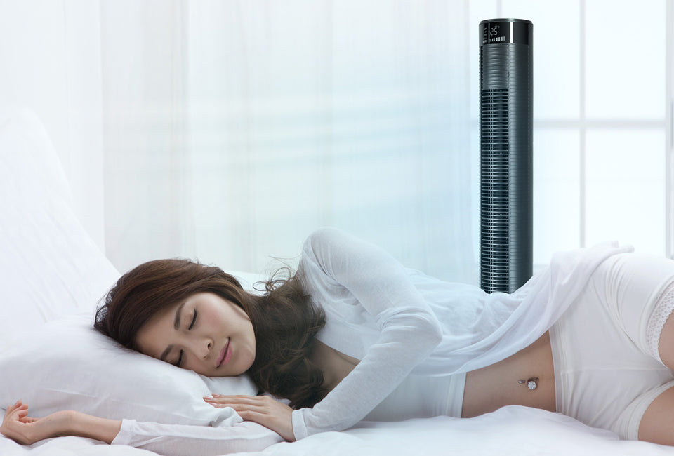 Ventilateur de tour à 3 vitesses - noir