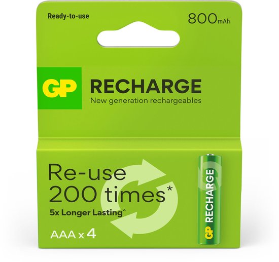 GP Batteries 201259 Pile domestique Pile rechargeable AA Hydrure métallique de nickel (NiMH)