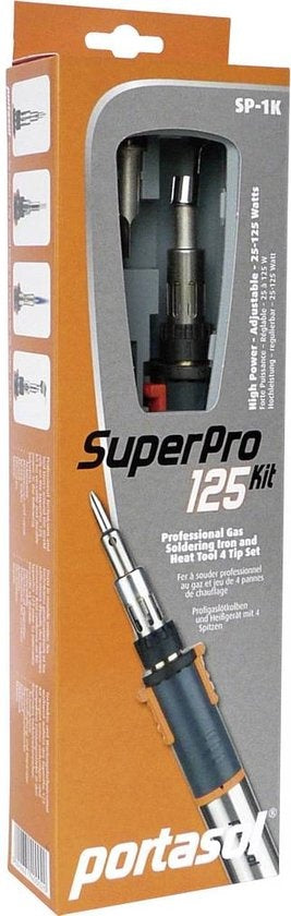 Portasol Professional Soldering Iron Set 25-125W 580°C - Superpro