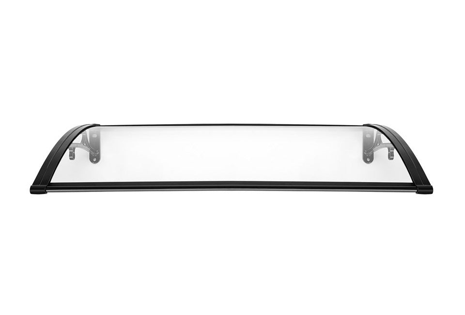 Auvent de porte Hortensus - Transparent - 100x60x23cm