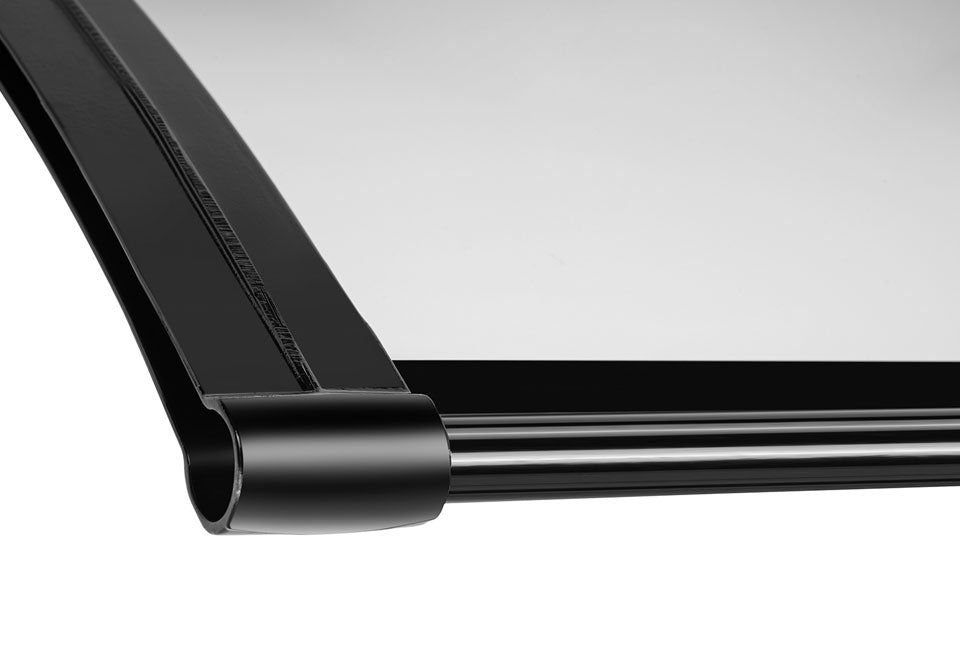 Auvent de porte Hortensus - Transparent - 100x60x23cm