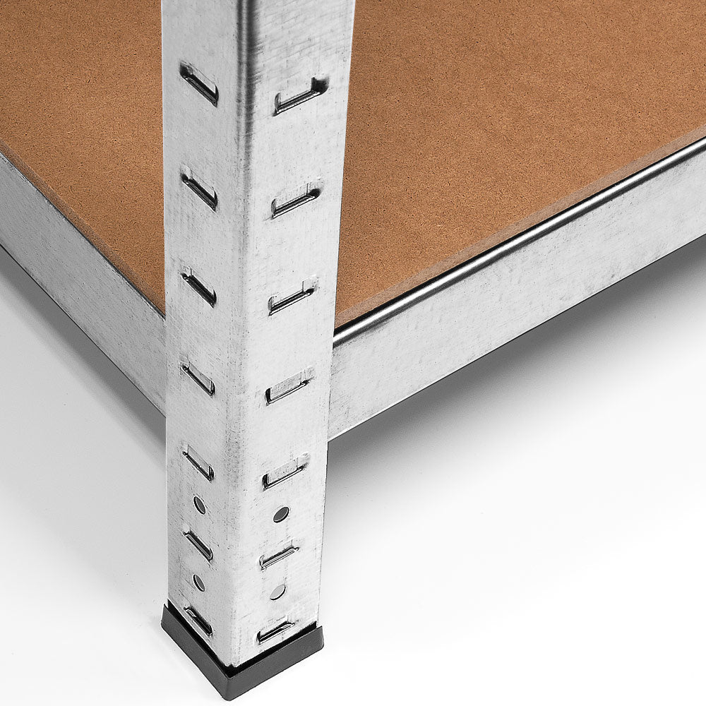7House zwaar Uitgevoerde Metalen Opbergrek/Stellingkast met 5 legborden - 875kg draagkracht - (HxBxD) 180x90x60 cm - 175kg per plank