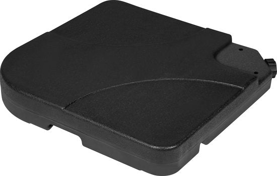 Tuiles pour parasol Bardolino - VONROC - 50x50cm - Capacité 25L - 4 pièces pour maintien de parasol - noir