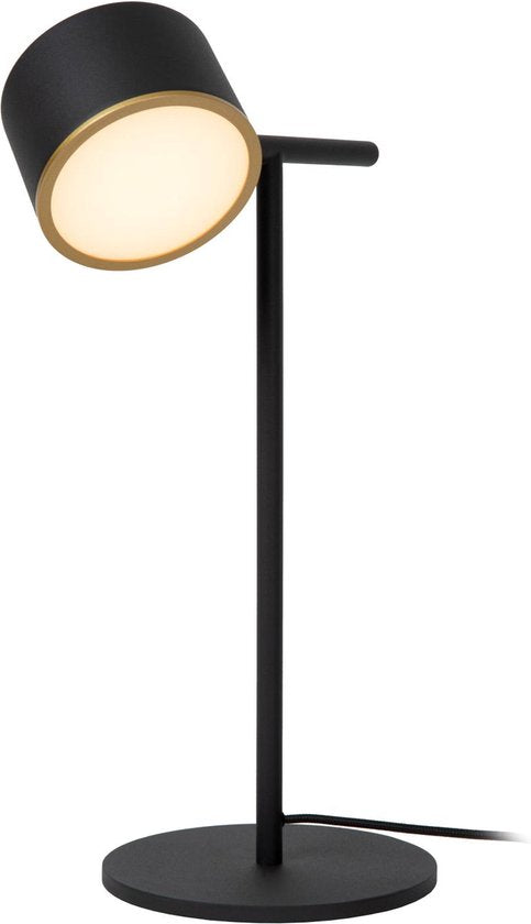 Lucide GIAN - Lampe de table - LED à intensité variable - 1x9 W 2700 K - Noir