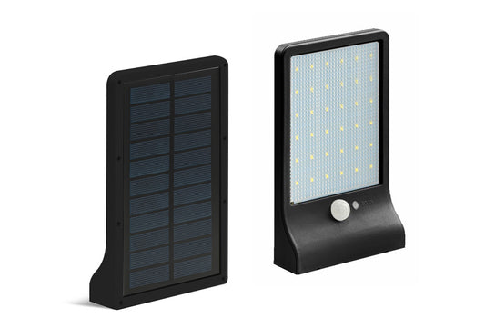 Hortensus Lampe d'extérieur à énergie solaire avec détection de mouvement