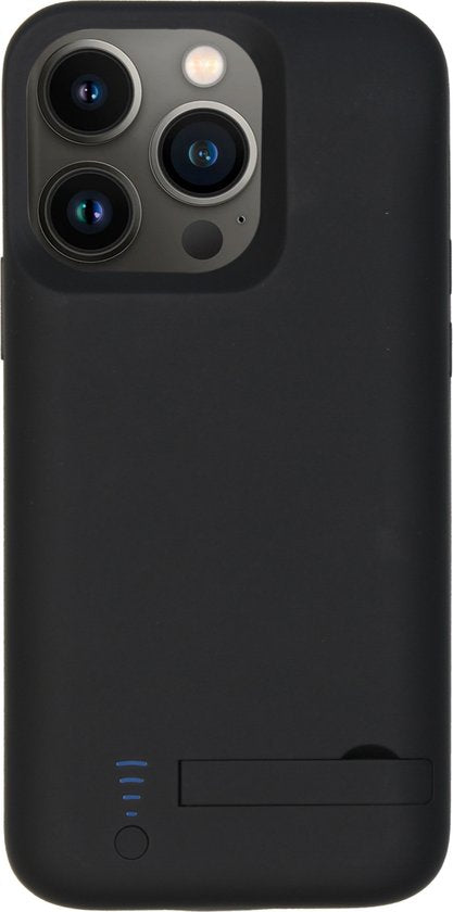 Coque adaptée à l'iPhone 13 Pro - Boîtier d'alimentation 5000 mAh - noir