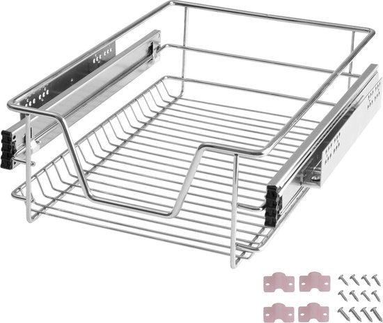 Etagère de cuisine télescopique extensible - pour armoire de cuisine - largeur 40 cm - 402015