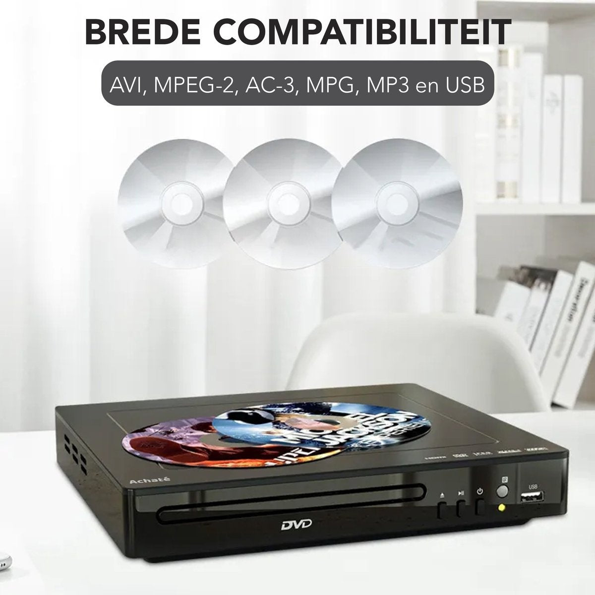 Achaté Lecteur DVD avec HDMI - USB - 1080p HD