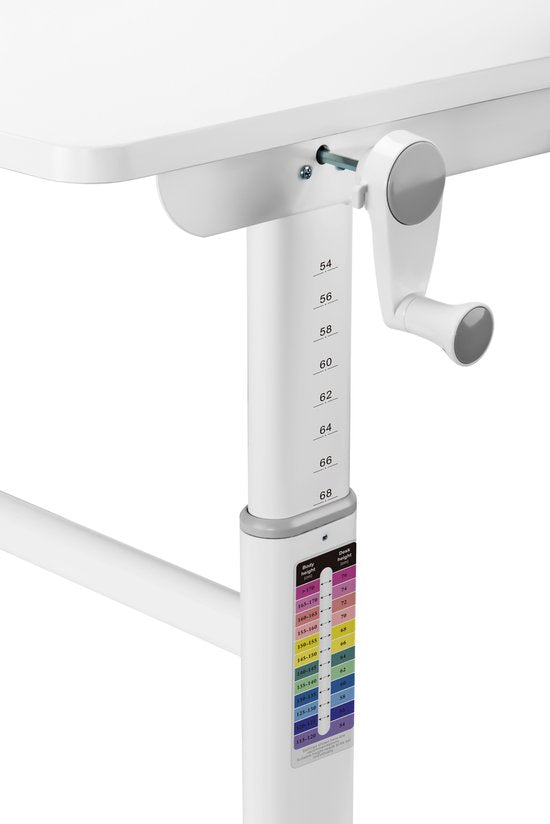 Bureau de dessin pour enfants - réglable en hauteur de manière ergonomique - table d'écolier