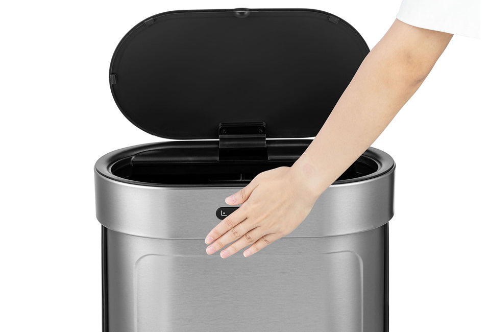 Poubelle 52L avec capteur - Solution intelligente et hygiénique pour la maison et le bureau
