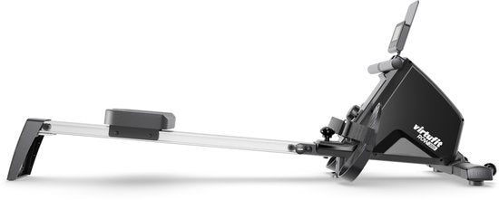 Rameur VirtuFit ROW200i - Pliable - 10 niveaux de résistance - Silencieux - Kinomap & FitShow - Écran LCD avec support pour tablette - Rameur d'intérieur - Rameur (ROW450)