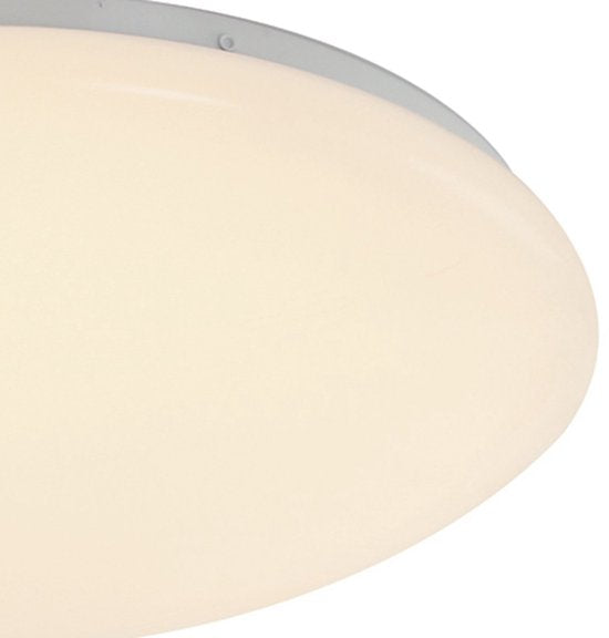 Plafonnier Galaxy 7827W Blanc 2700 Kelvin - Plastique/Métal - Moderne - Mexlite, adapté aux salles de bains (IP44)