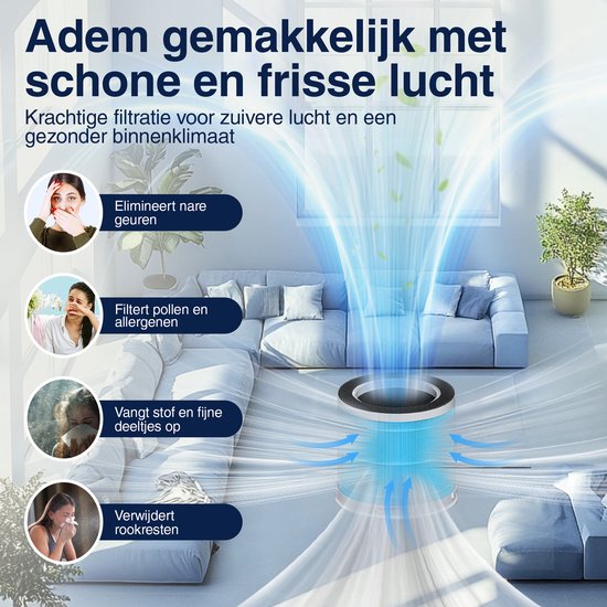 Samako HEPA 13 Filtre à air - Filtre purificateur d'air - Filtre adapté à l'AirFlow (pro) - purificateur d'air