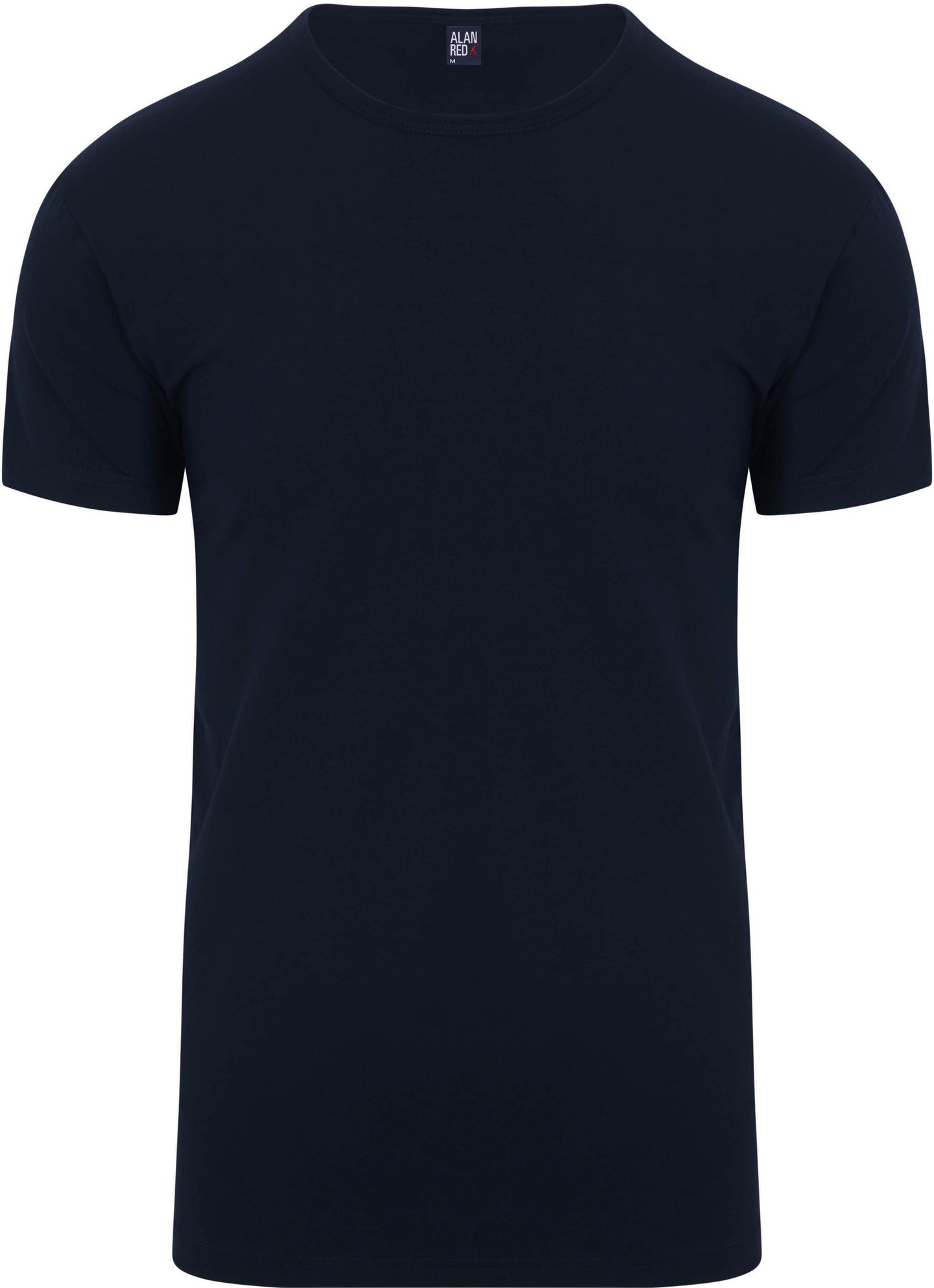 Alan Red - S - Lot de deux t-shirts Ottawa - stretch - Homme - Navy
