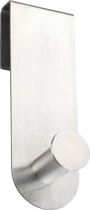 WENKO Crochet mural de douche Celano en acier inoxydable - Porte-serviette - Crochet à serviette