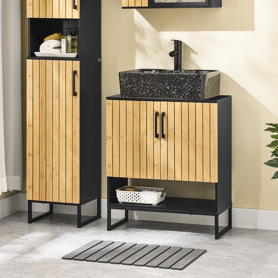 SoBuy Armoire de toilette BZR202-SCH