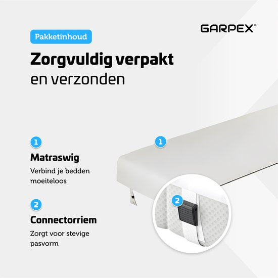 Garpex® Cale-matelas - Sommier tapissier - Love Bridge - Universel