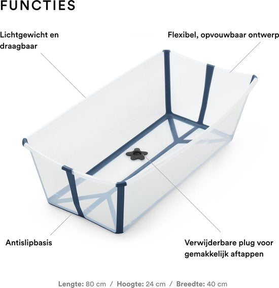 Baignoire pour bébé Stokke Flexi Bath - XL - Bleu