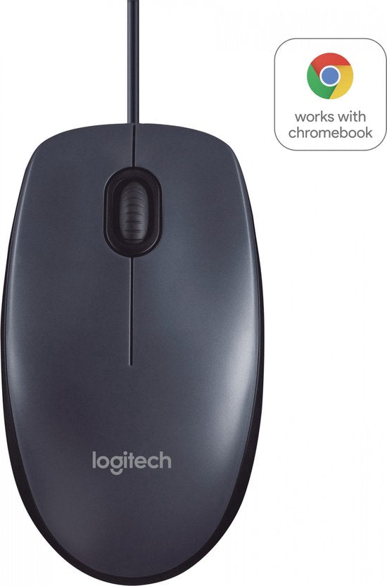 Logitech B100 - Souris - Noir