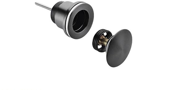 Mirlux Luxe click vidange 1¼" - Noir mat