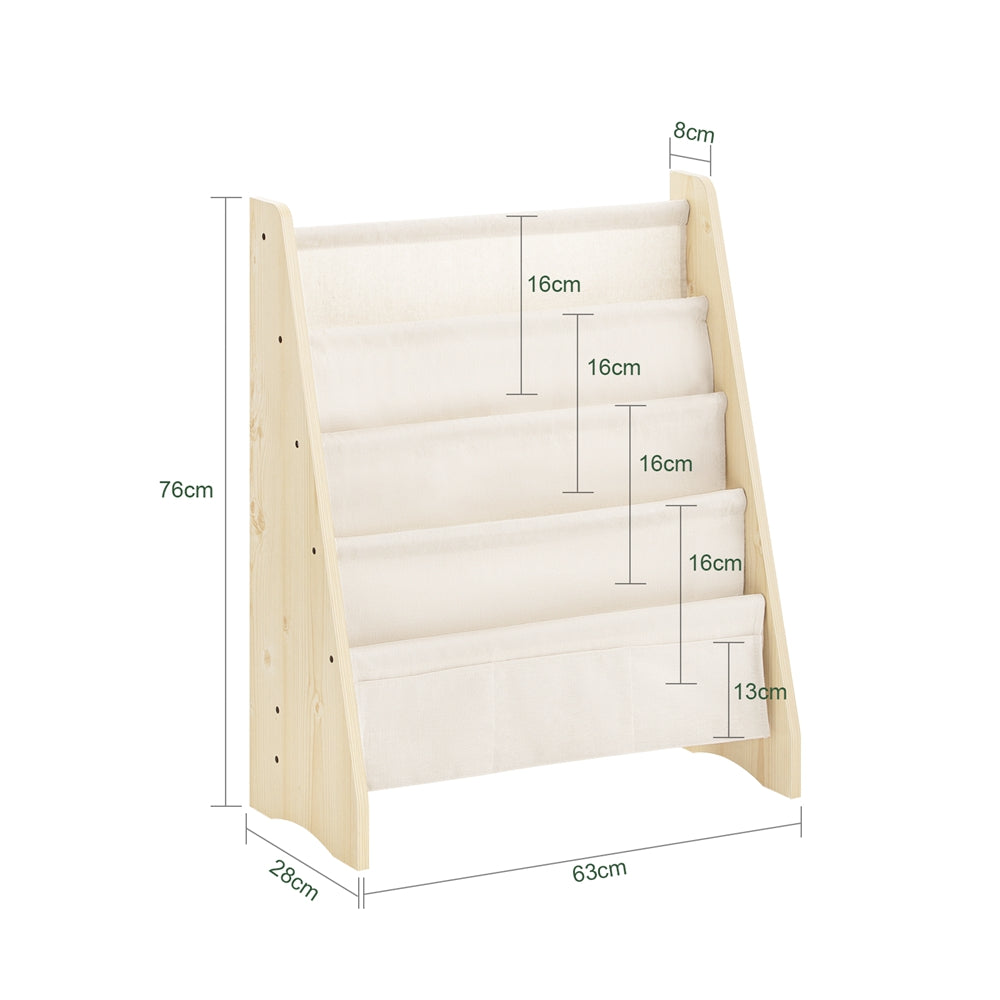 SoBuy KMB50-N Bibliothèque pour enfants - Rangement compact et élégant pour la chambre d'enfant