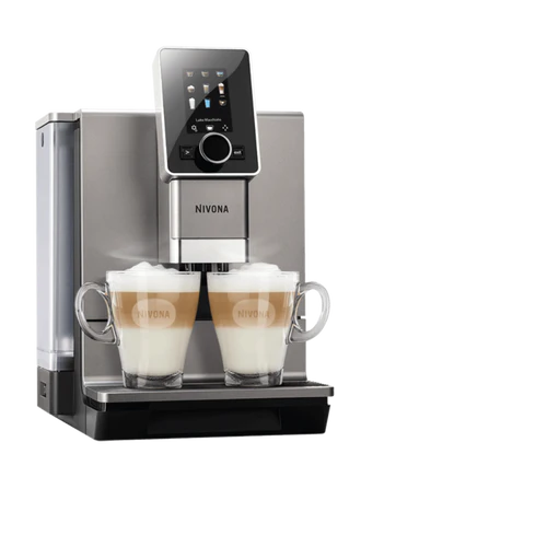 Machine à Café Automatique - Nivona - Machine à expresso - Titane / Chrome
