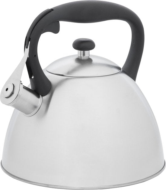 Bouilloire sifflante - Resto - 3L - Acier inoxydable - Induction - Argenté
