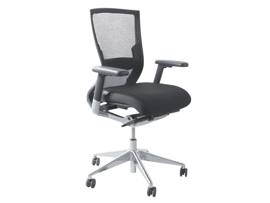 Chaise de bureau Schaffenburg Série 15 - Confort ergonomique - Noir