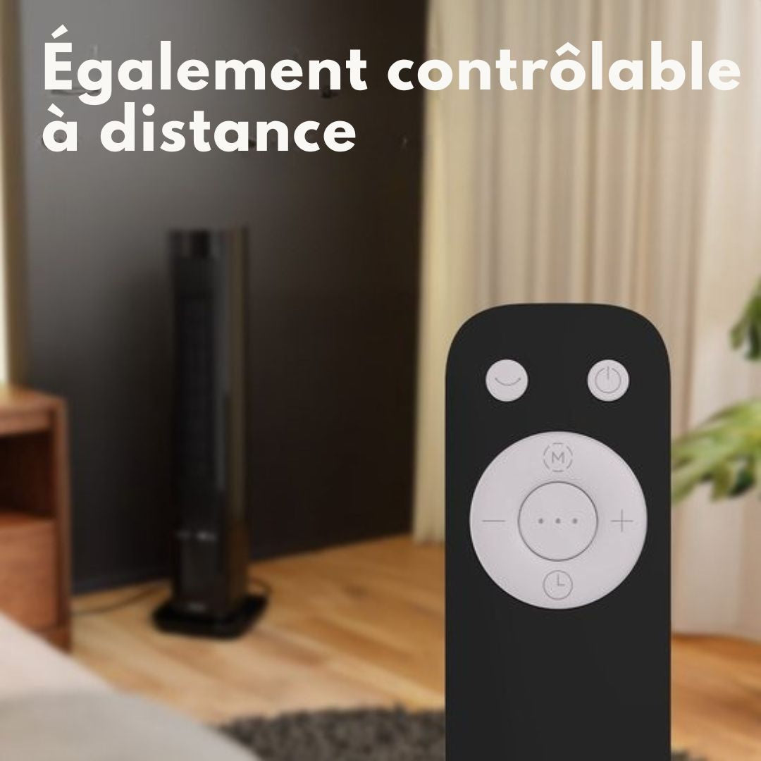 Réchaud électrique Auronic - céramique - Chauffage 2200W - Noir