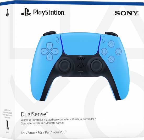 Manette sans fil Sony PS5 DualSense - Bleu Starlight