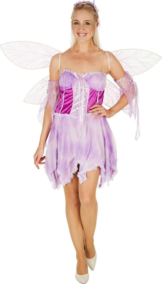 Dressforfun - Costume Femme Fée Enchantée - Costume complet pour Carnaval et Fête - Taille M