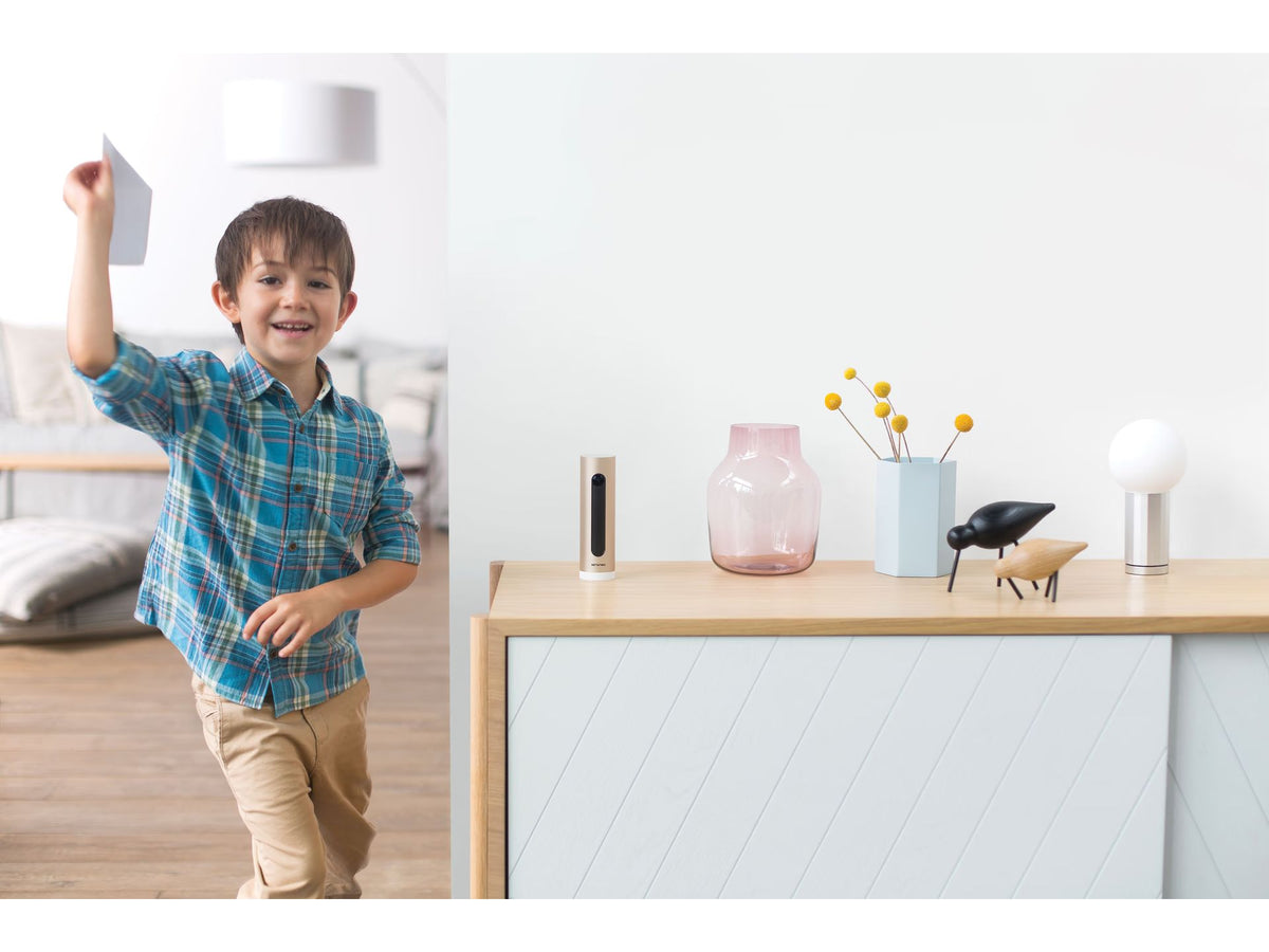 Système d'alarme intelligent Netatmo avec caméra - Reconnaissance faciale et sirène de 110 dB - 165 x 65 x 65 mm