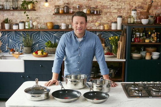Tefal Jamie Oliver Cook Smart Poêle à frire - 24 + 28 cm
