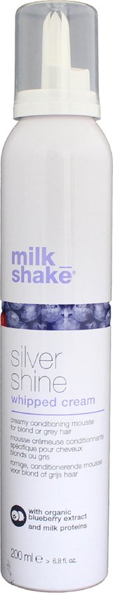 Milk Shake - Après-shampoing moussant Silver Shine pour cheveux blonds et gris (200 ml)