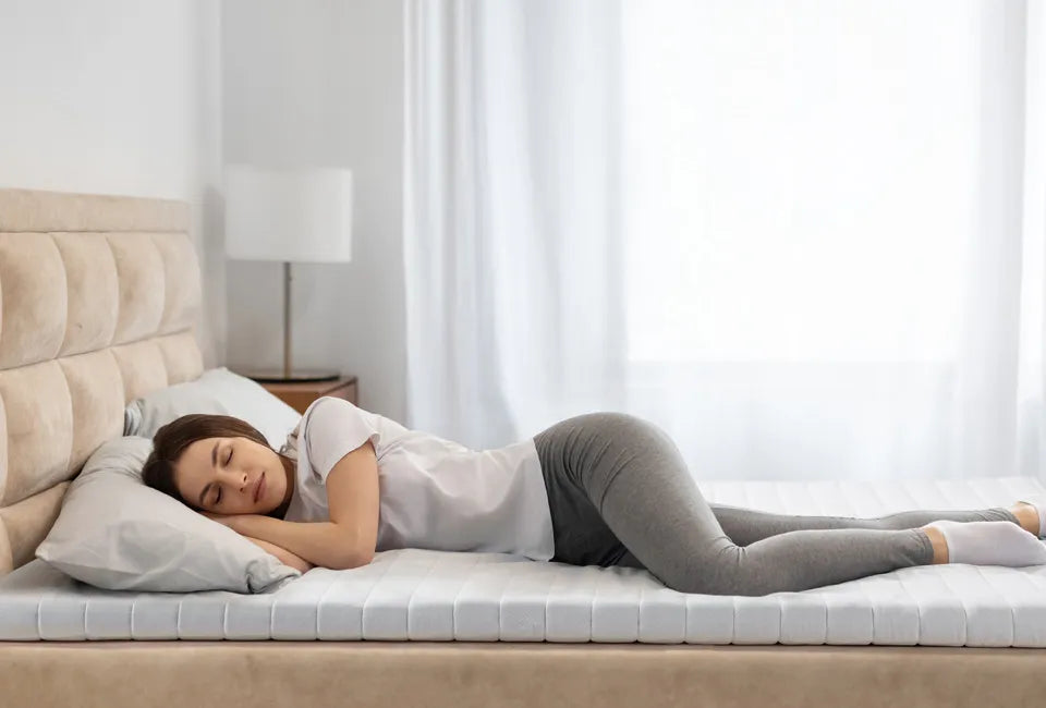 Home & Comfort Surmatelas en mousse à mémoire de forme antibactérienne 80x200 cm