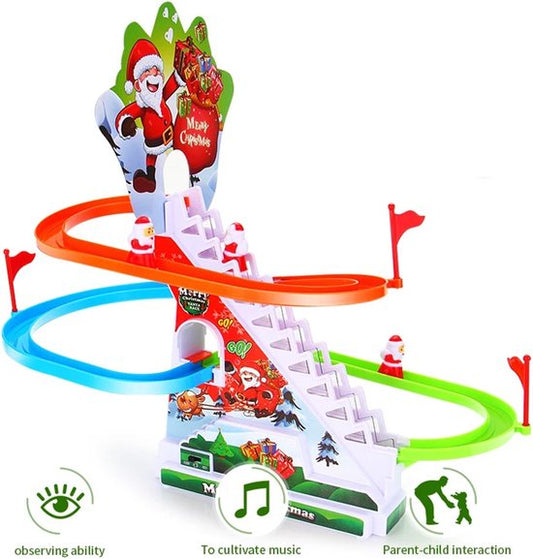 Arbre de Noël à grimper - Avec lumière et musique - Play set