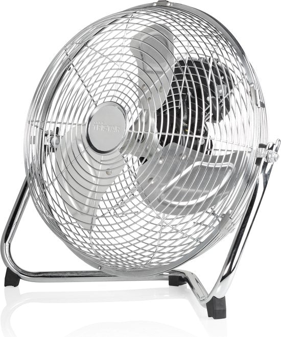 Ventilateur de sol Tristar 30 cm – 3 vitesses – Ventilateur de table – Inclinaison à 130° – Métal – VE-5933