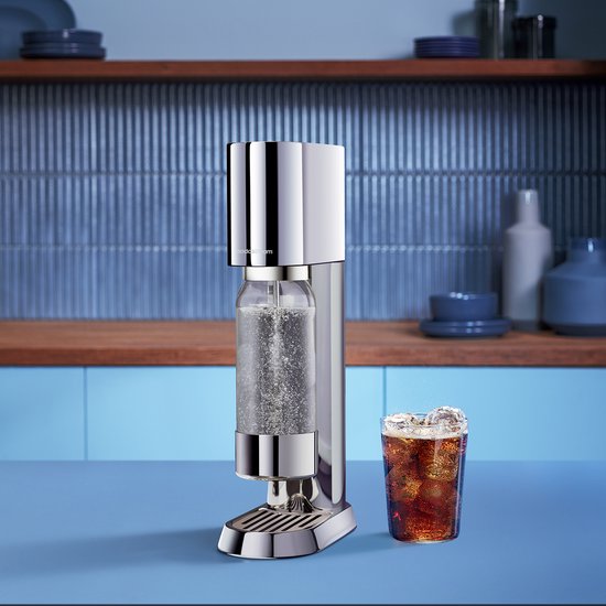 Machine à eau gazeuse Sodastream Enso en acier inoxydable
