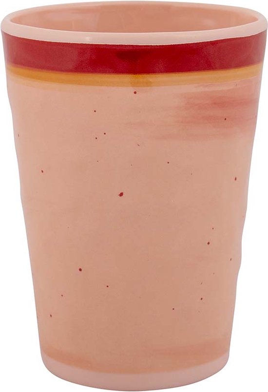 Bo-Camp - Tasse - Halo - 400 ml - Lot de 4 - Mélamine - Terra